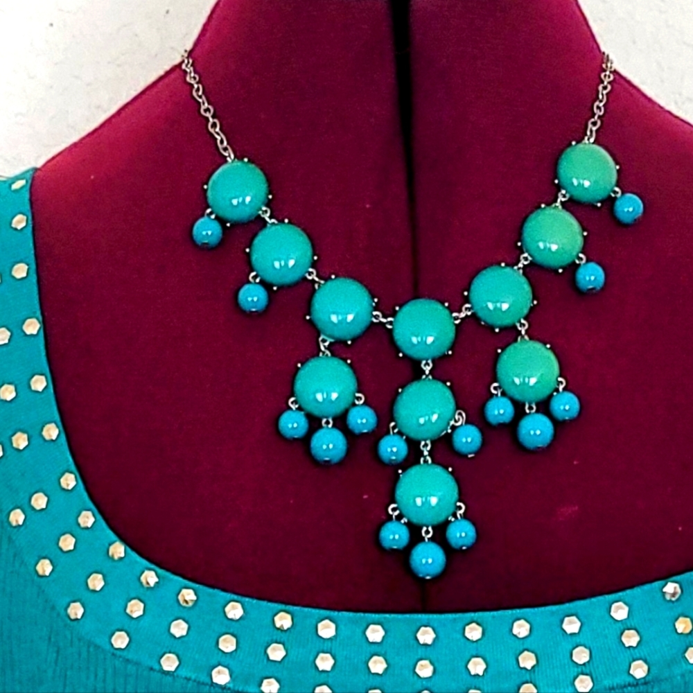 Turquoise drop necklace....really lovely.  Almost new! # 10 in my book!